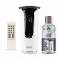 Freshup Premium LED Remote Control Automatic Air Freshener Dispenser with Free Air Freshener & D-Size Batteries