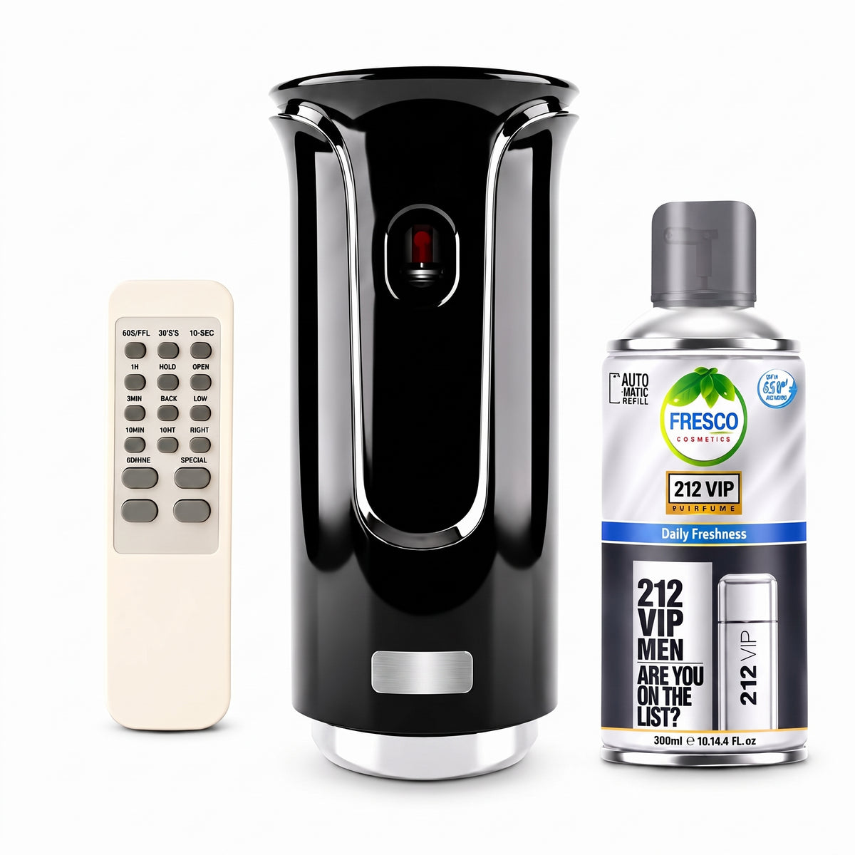 Fresco Premium  LED Remote Control Automatic Air Freshener Dispenser with Free Air Freshener