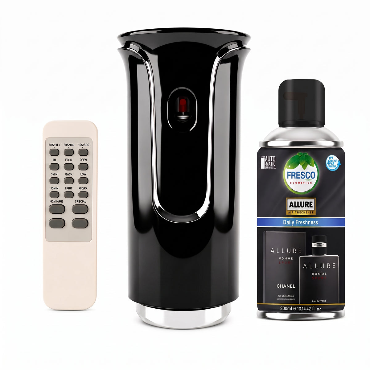 Fresco Premium  LED Remote Control Automatic Air Freshener Dispenser with Free Air Freshener