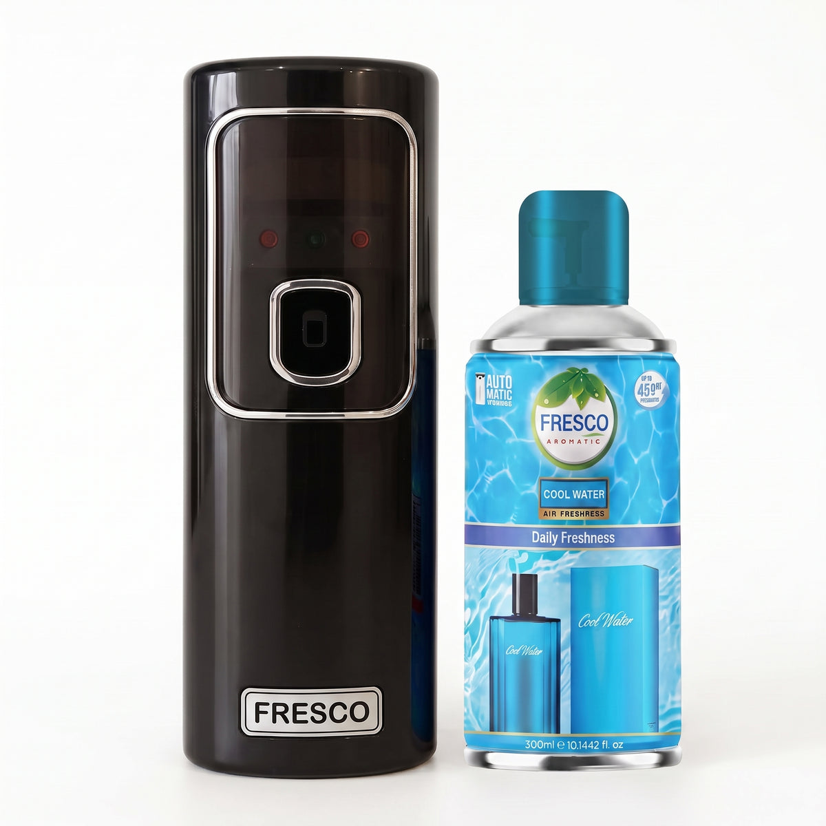 Fresco Automatic Air Freshener Dispenser Machine + Fragrance Refill (300ml)