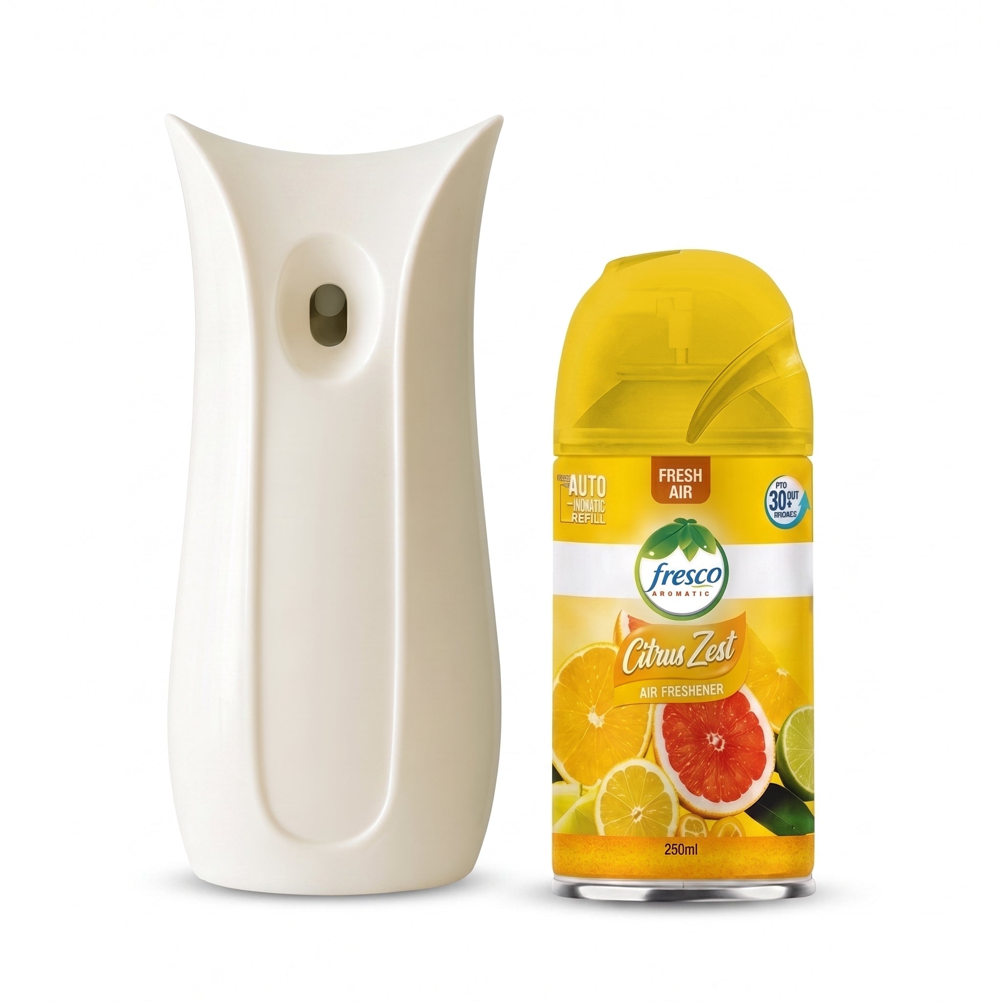Fresco Smart Automatic Air Freshener - Dispenser + Refill Kit (250ml)