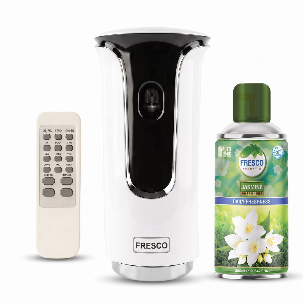 Fresco Premium  LED Remote Control Automatic Air Freshener Dispenser with Free Air Freshener