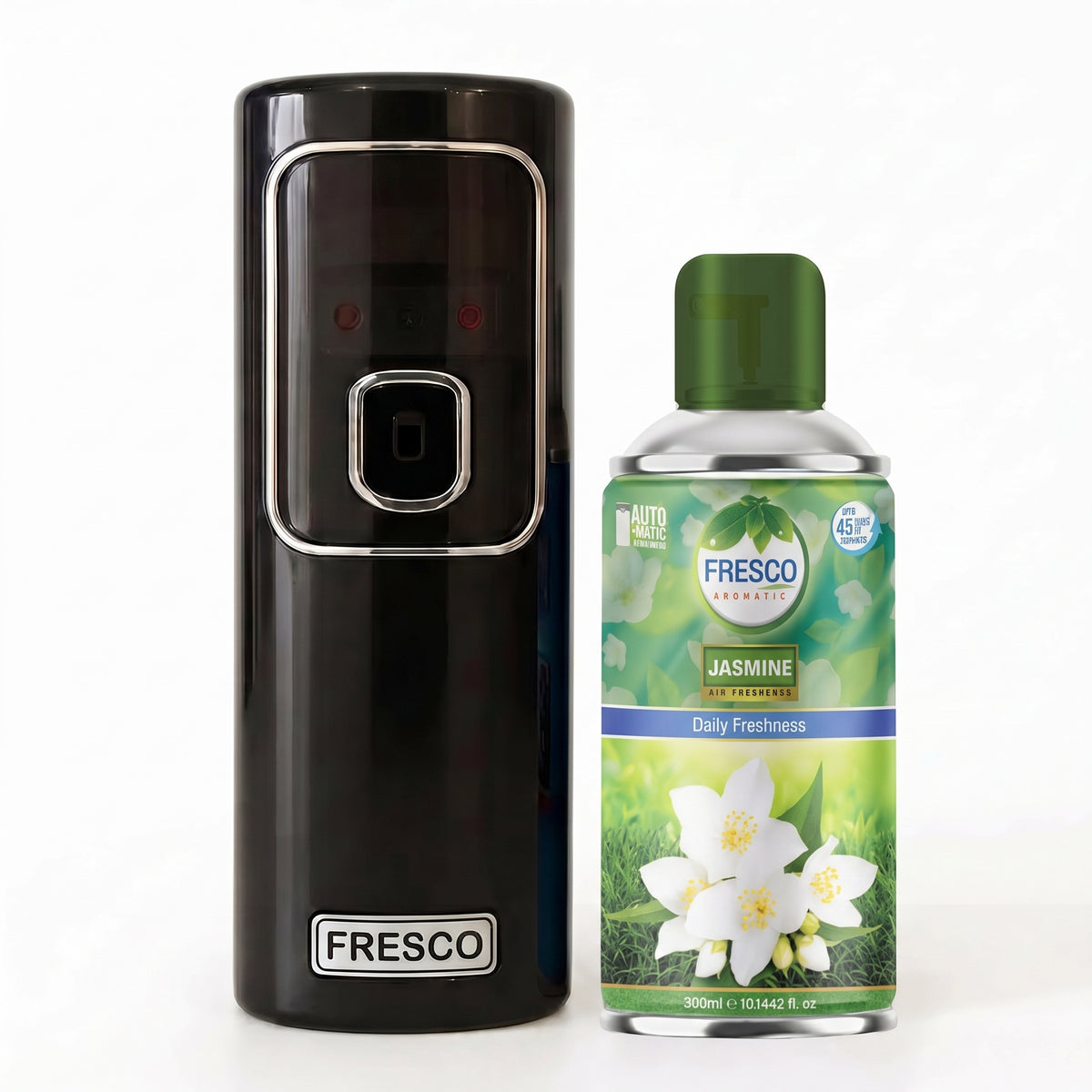 Fresco Automatic Air Freshener Dispenser Machine + Fragrance Refill (300ml)