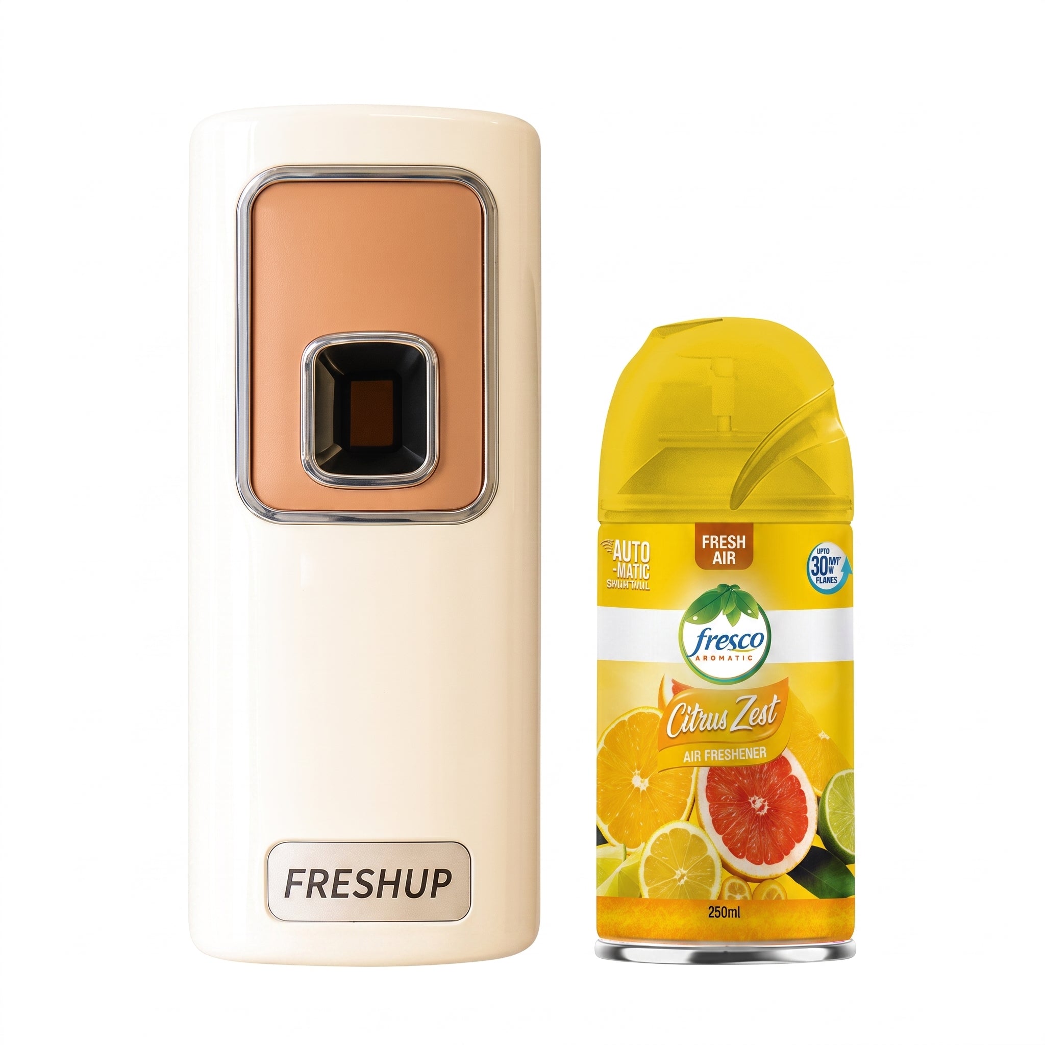 FreshUp Automatic Room Spray Dispenser – 24/7 Premium Fragrance