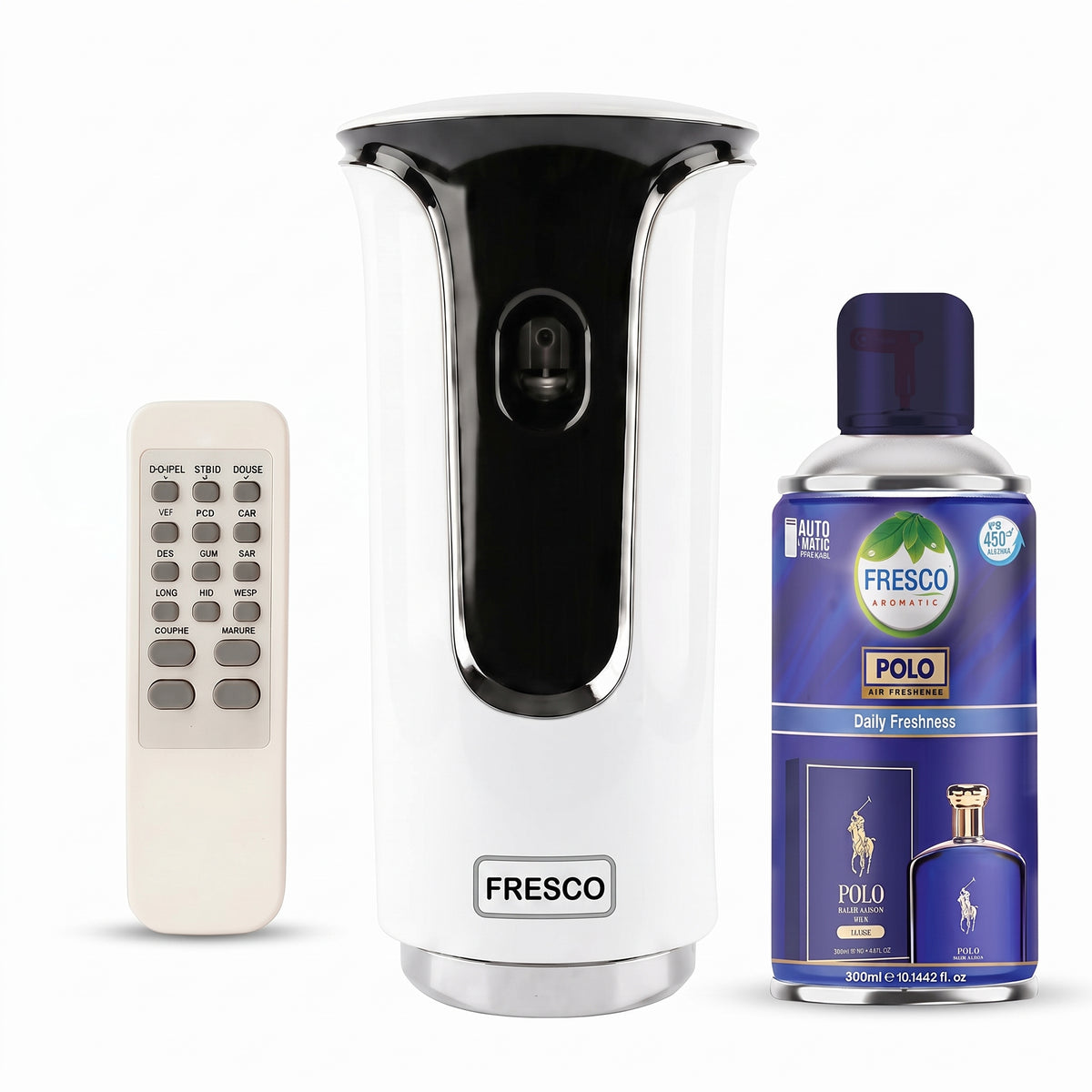 Fresco Premium  LED Remote Control Automatic Air Freshener Dispenser with Free Air Freshener