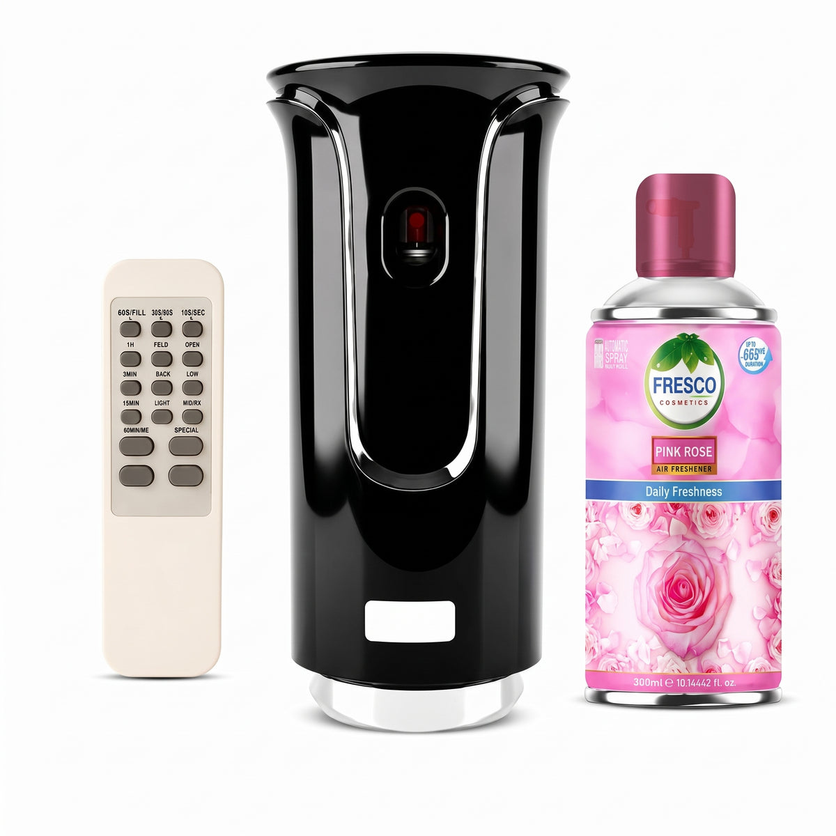 Fresco Premium  LED Remote Control Automatic Air Freshener Dispenser with Free Air Freshener