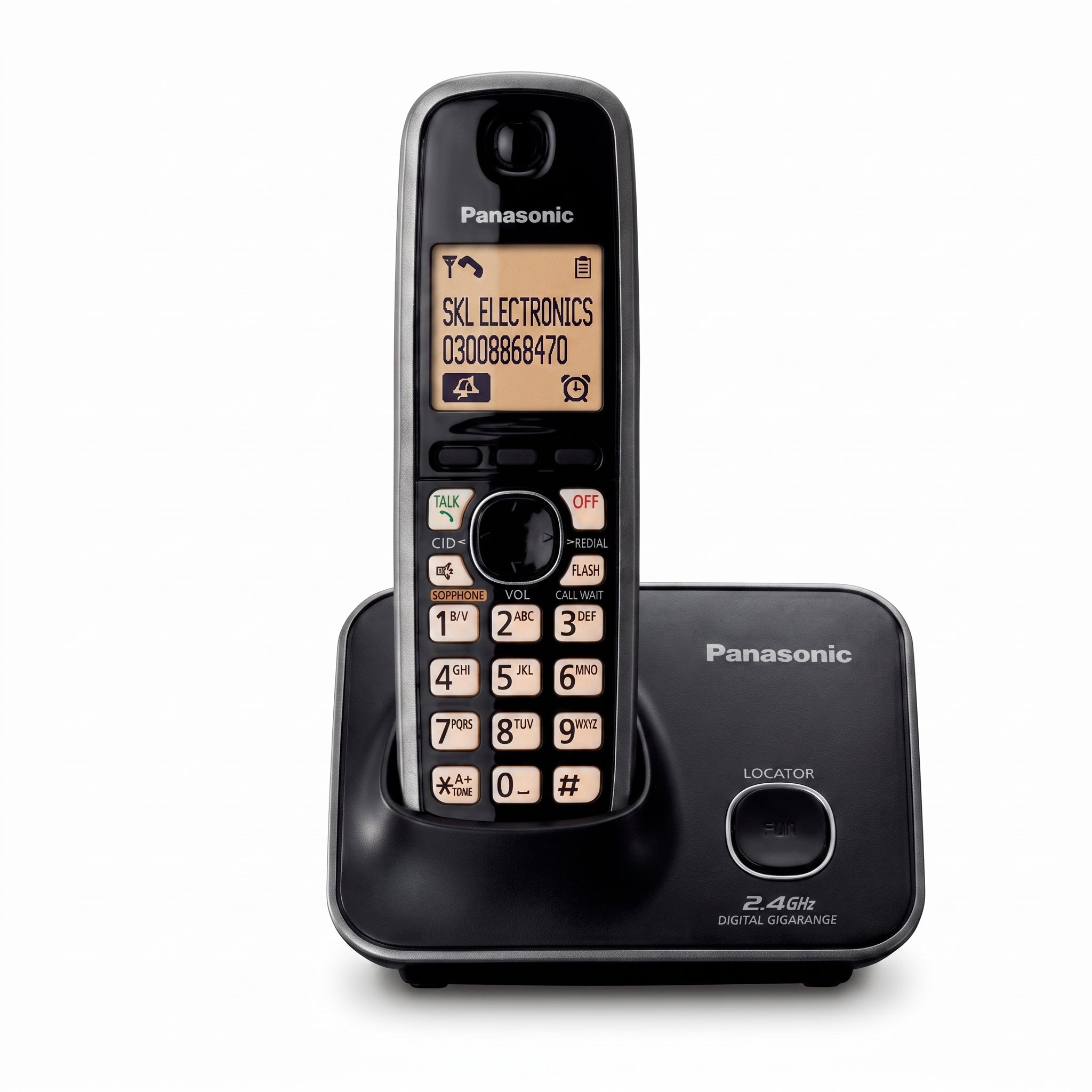 Panasonic KX-TG3711BX 2.4GHz Digital Cordless Landline Phone