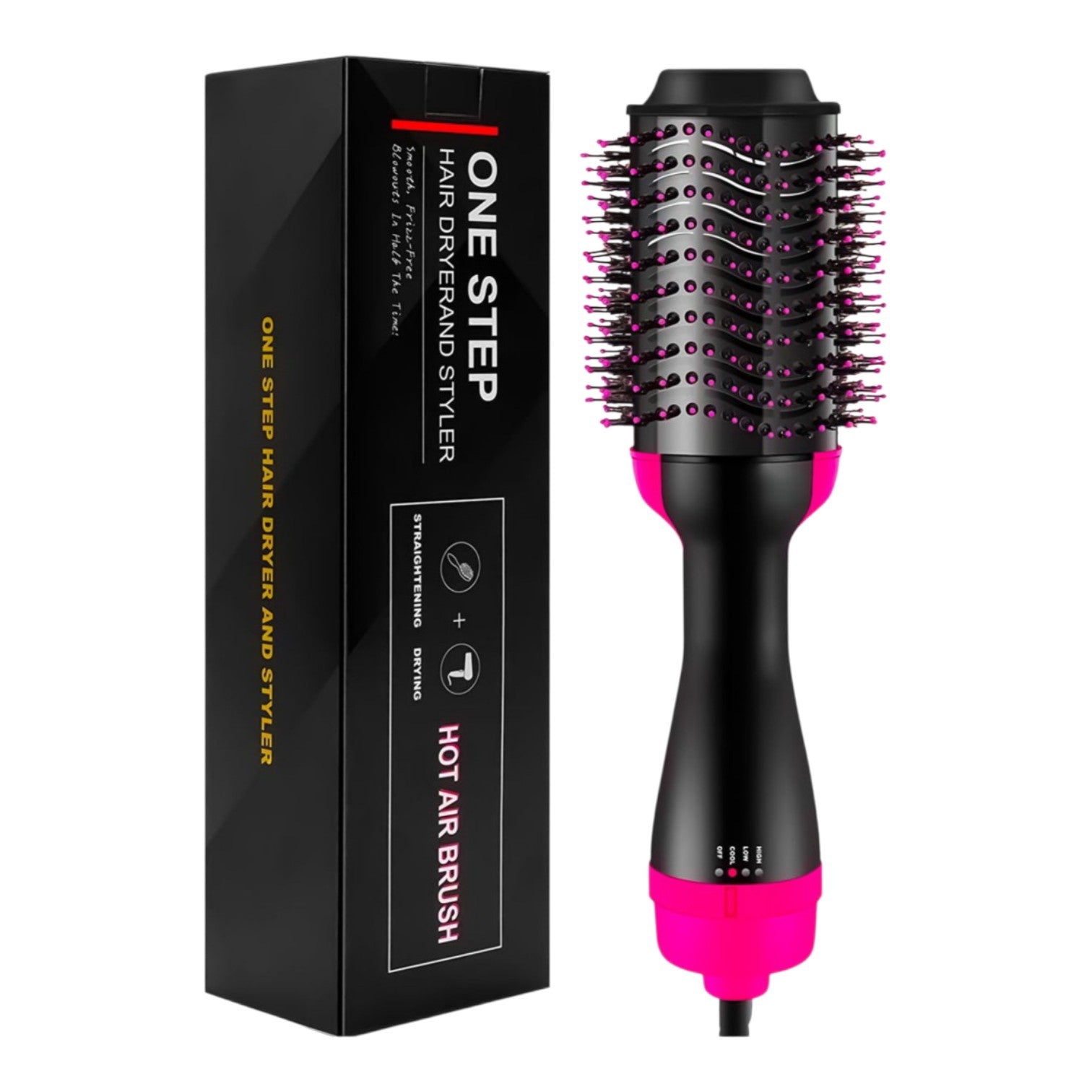 Luxury One Step Hot Air Brush | Hair Dryer, Volumizer & Styler