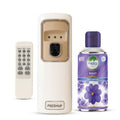 FreshUp Automatic Air Freshener Dispenser + Violet Refill (300ml) with Remote