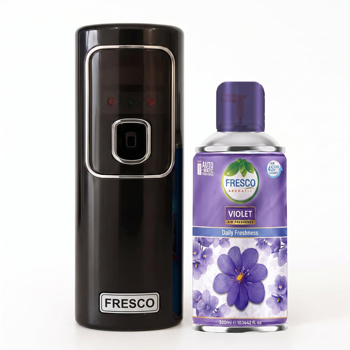 Fresco Automatic Air Freshener Dispenser Machine + Fragrance Refill (300ml)