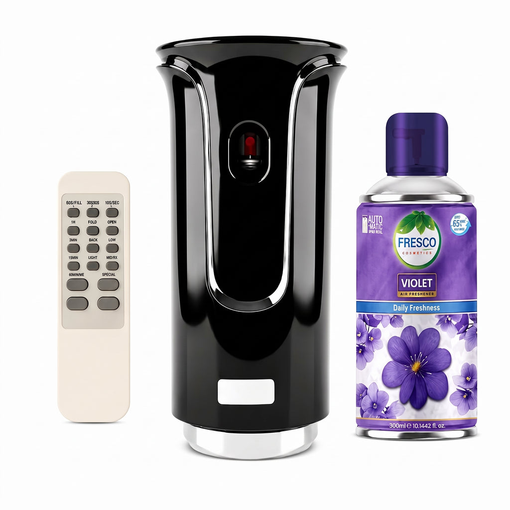 Fresco Premium  LED Remote Control Automatic Air Freshener Dispenser with Free Air Freshener