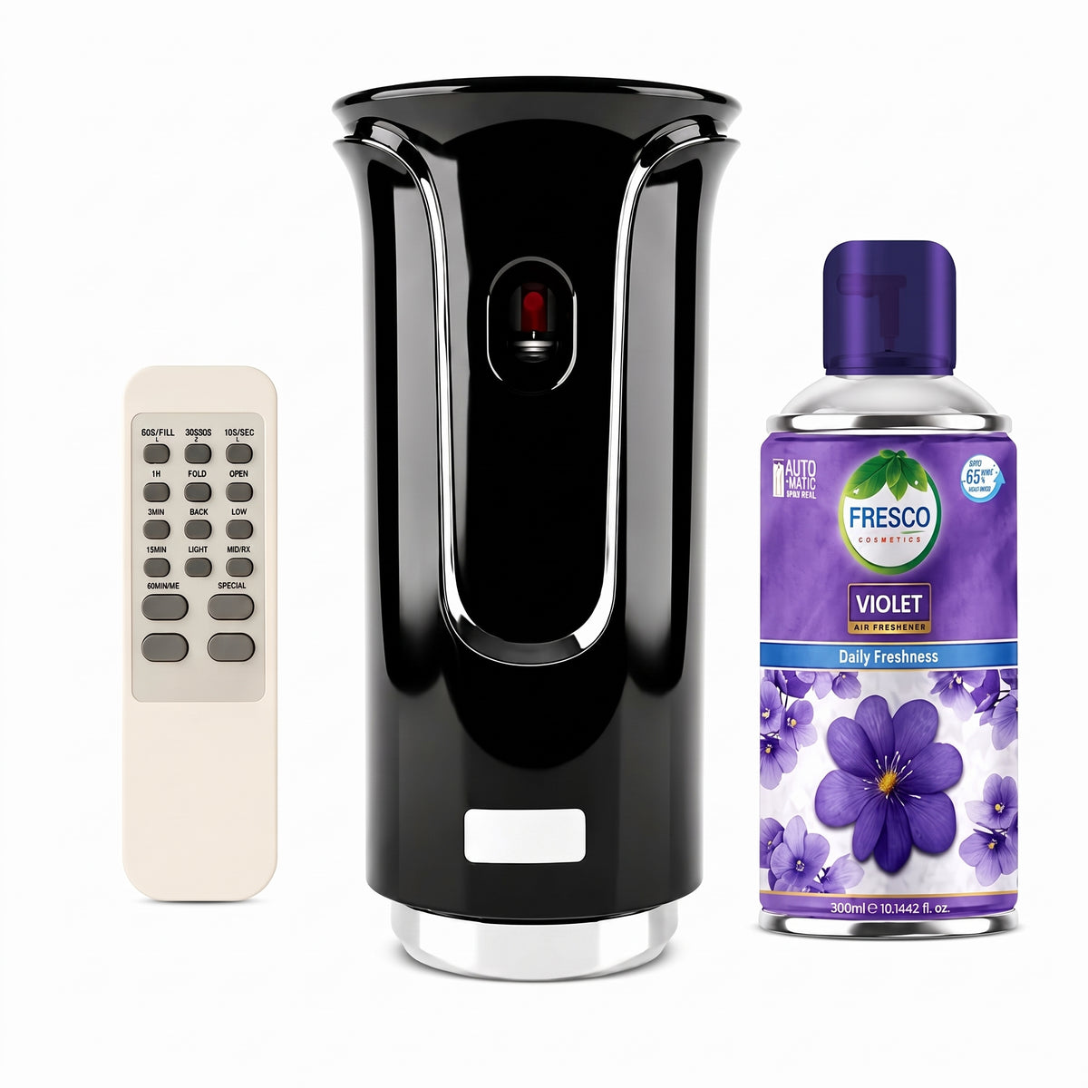 Fresco Premium  LED Remote Control Automatic Air Freshener Dispenser with Free Air Freshener