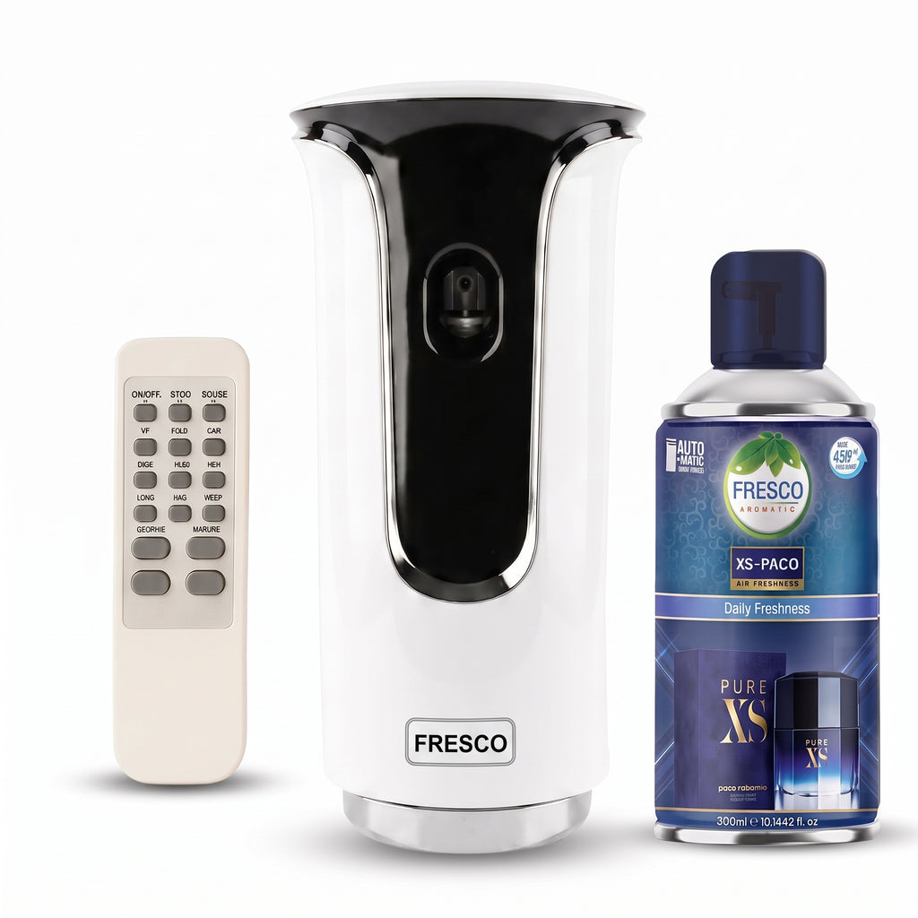Fresco Premium  LED Remote Control Automatic Air Freshener Dispenser with Free Air Freshener