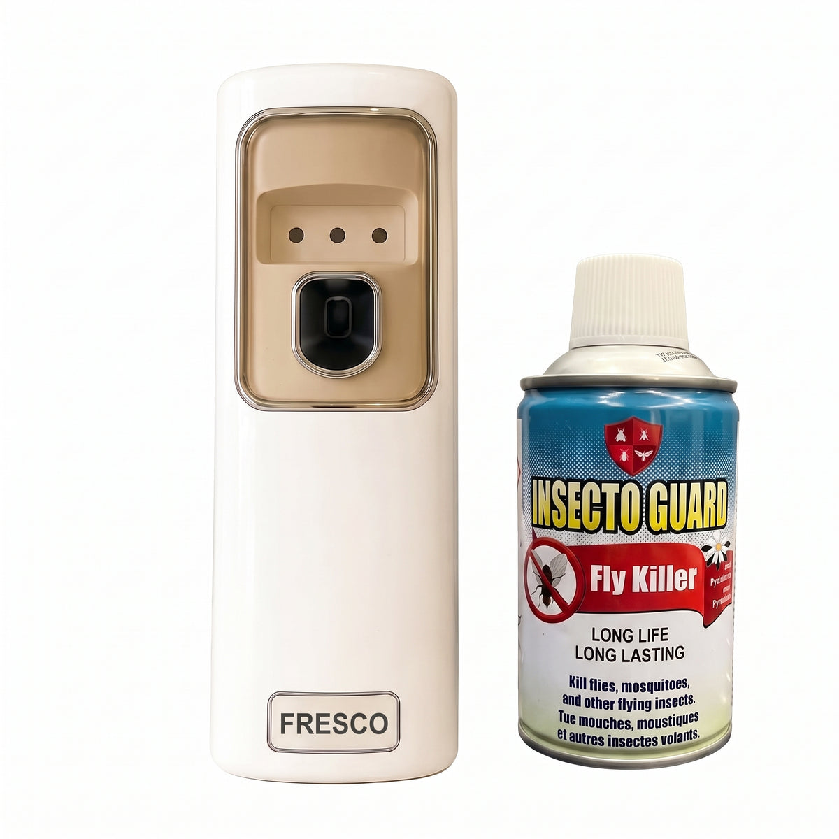 Fresco Automatic Air Freshener Dispenser Machine + Fragrance Refill (300ml)