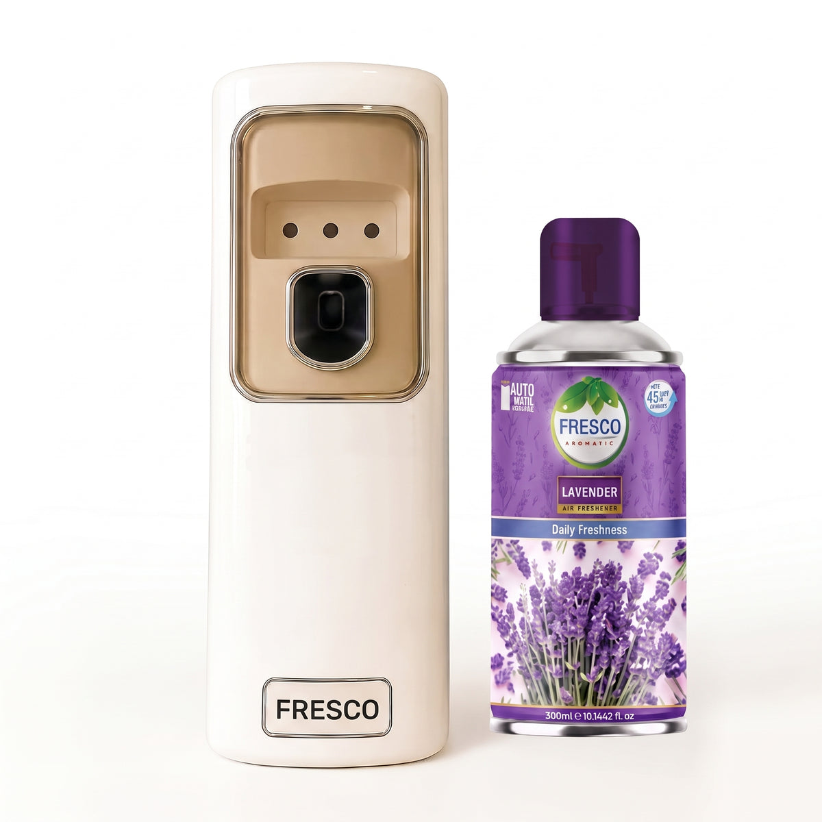 Fresco Automatic Air Freshener Dispenser Machine + Fragrance Refill (300ml)
