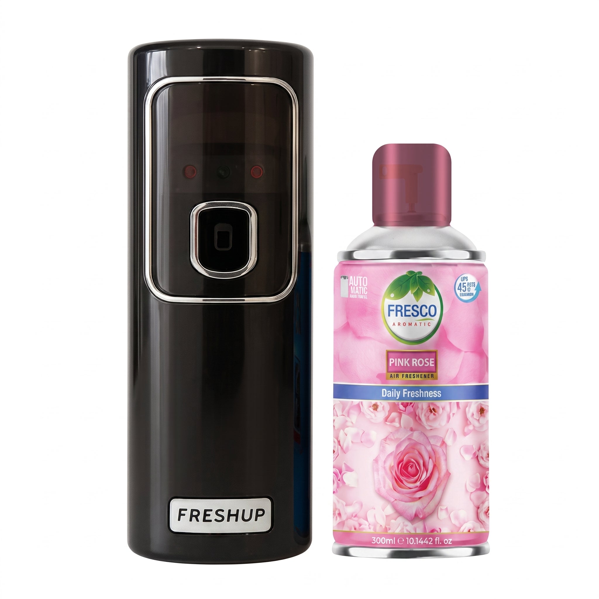 FreshUp Automatic Air Freshener Dispenser Machine + Fragrance Refill (300ml)